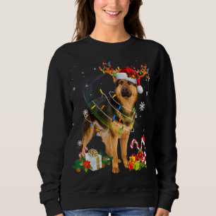 Moletom German shepherd de natal, Nabo Nabo Nadado