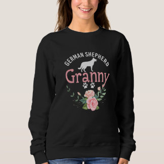 Moletom German Shepherd Granny Dog Womens Dog Christmas