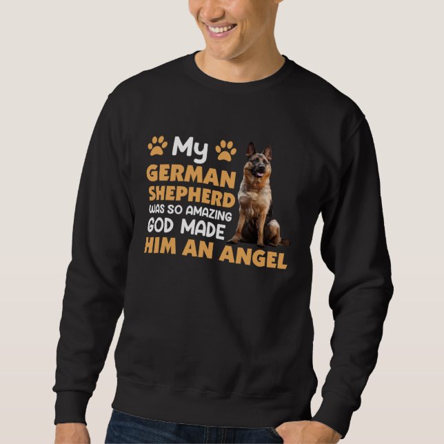 Moletom German Shepherd is an angel of German Shepherd Dog (Frente)