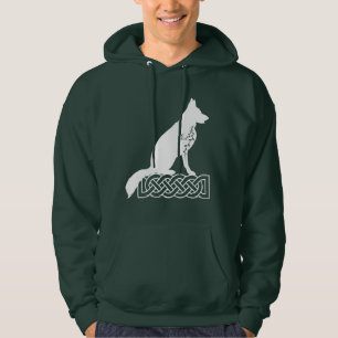 Moletom German shepherd Loki Sailor's Knot White