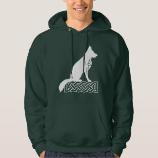 Moletom German shepherd Loki Sailor's Knot White