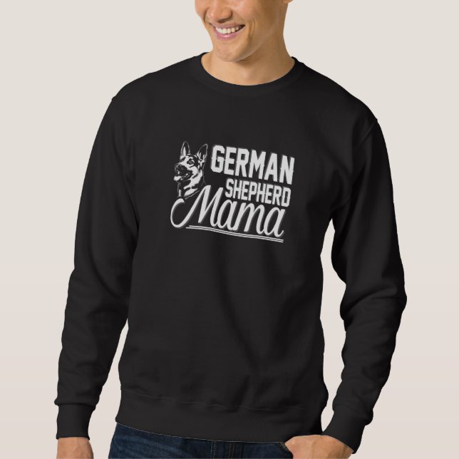 Moletom German shepherd Mama (Frente)