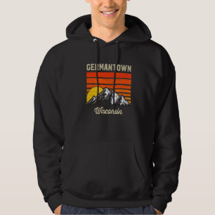 Moletom Germantown Wisconsin Retro City State Usa