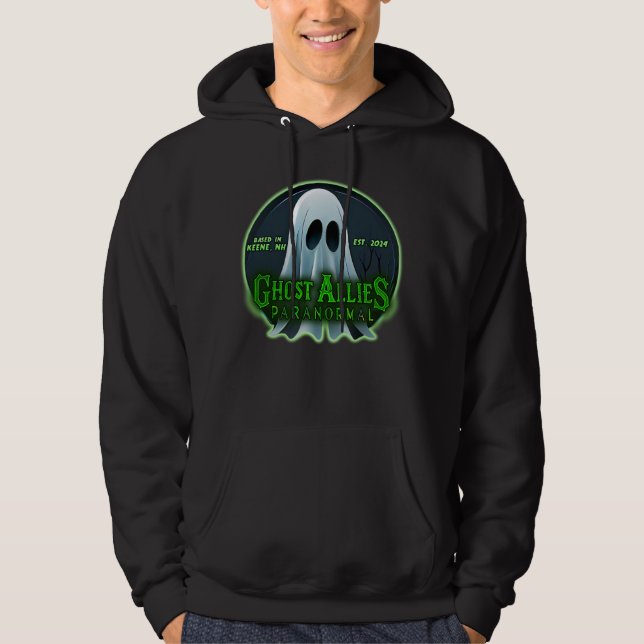 Moletom Ghost Allies Paranormal Deixe O Morto Falar Hoodie (Frente)