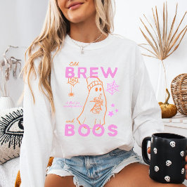 Moletom Ghost Cold Brew E Boos Café Gelado de Halloween