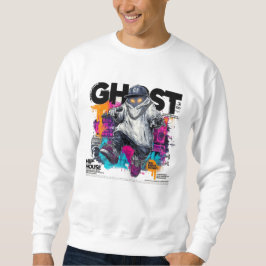 Moletom Ghost Rapper Hip Hop Street Art T-Shirt Design | U