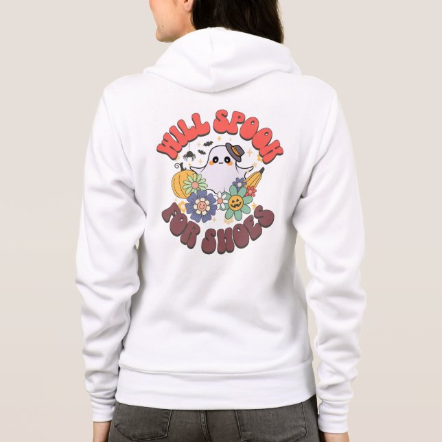 Moletom Ghost Retro Bonito Irá Falar Para Calçados Hallowe (Verso)