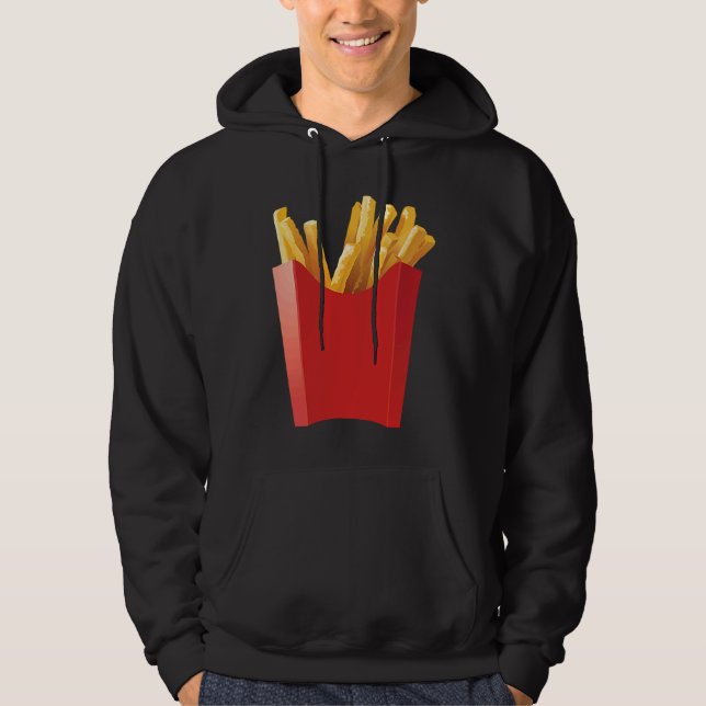 Moletom Giant French Fries  makes a great Halloween costum (Frente)