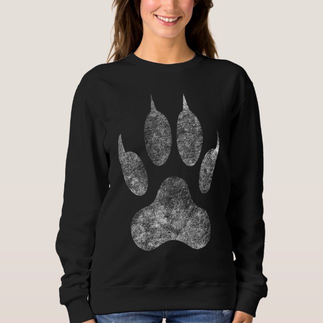 Moletom Giant Lion Paw Footprint (Frente)