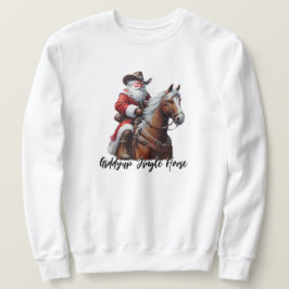 Moletom Giddyup Jingle Cavalo Papai Noel Natal