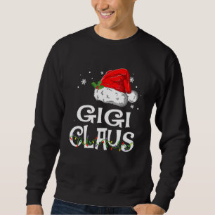 Moletom Gigi Claus Papai Noel Roupas de Natal Combinando F