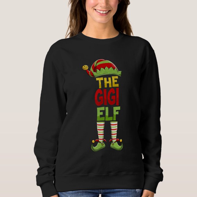 Moletom Gigi ELF Family Matching Group Christmas Pajamas (Frente)