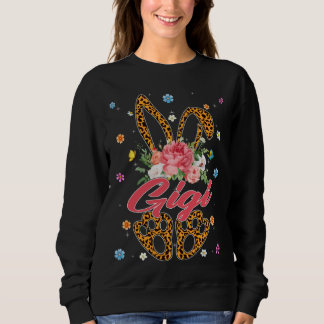 Moletom Gigi Leopard Bunny Matching Family Easter Day Part