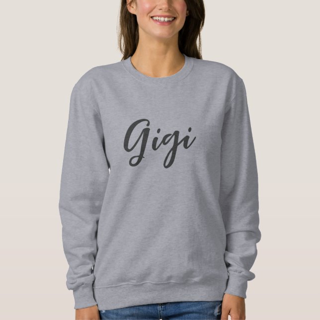 Moletom Gigi Minimalista (Frente)