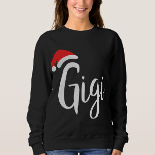 Moletom Gigi - Santa Hat Natal Orgulhoso Avô