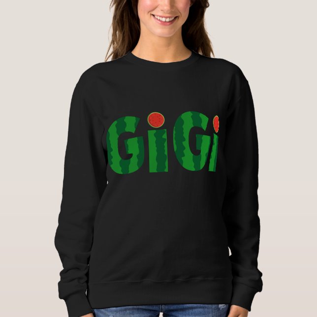 Moletom Gigi Watermelon Tropical Summer Fruta Melon (Frente)