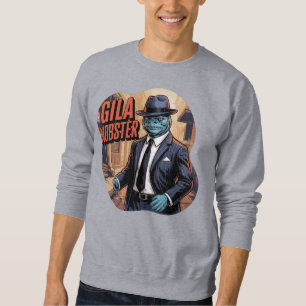 Moletom Gila Mobster Ilustração Combo Criatura Funny