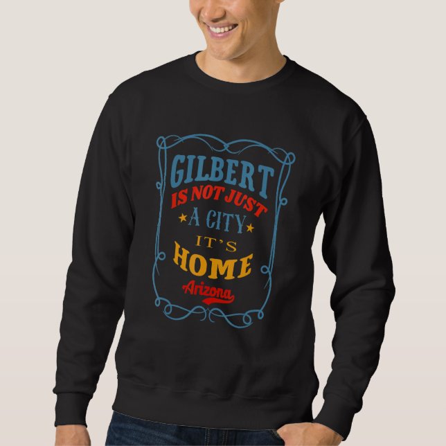 Moletom Gilbert não é apenas uma cidade, é a cidade de Gil (Frente)