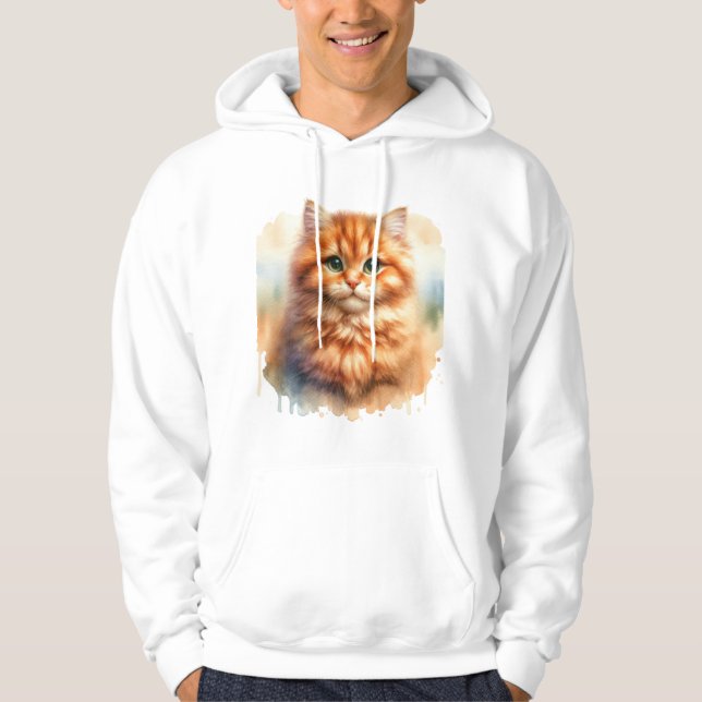 Moletom Ginger Tabby Cat Classic T Shirt (Frente)