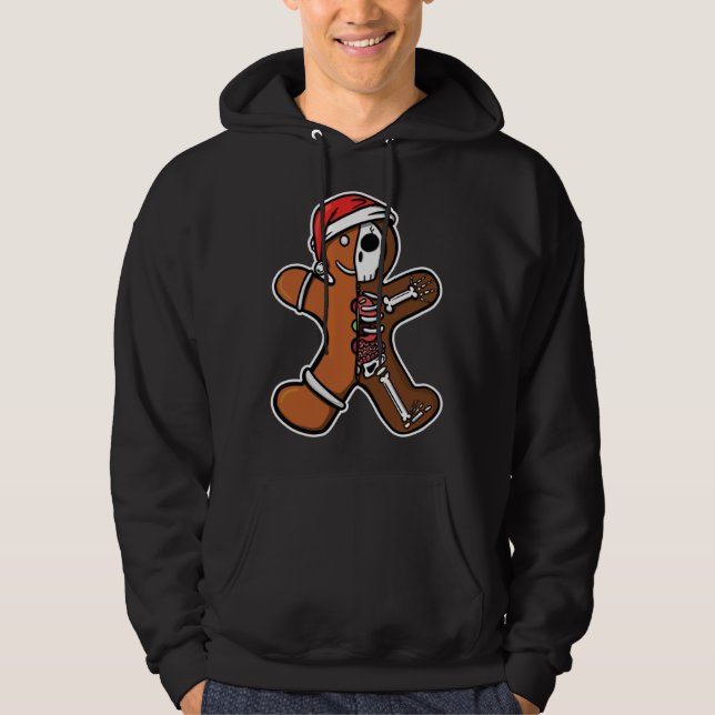 Moletom Gingerbird Man Christmas Medicine Doctor (Frente)