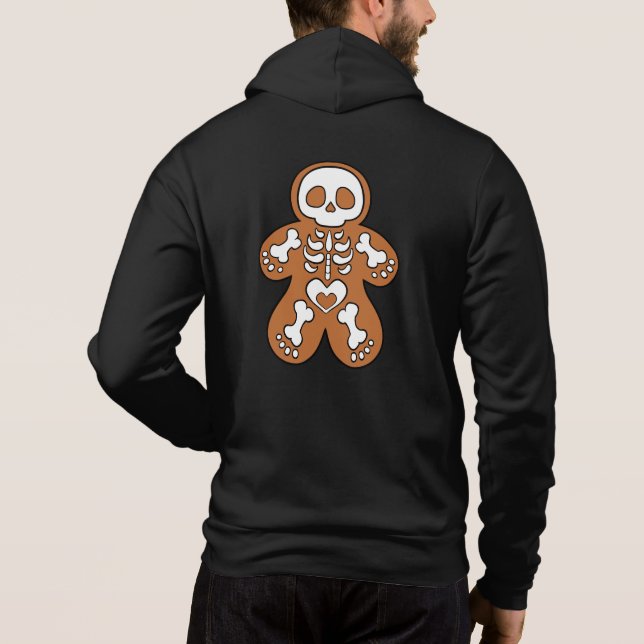 Moletom Gingerbird Skeleton Man (Verso)