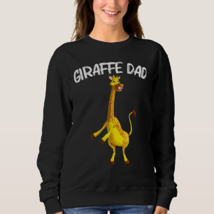 Moletom Girafa Bonita Para Pai Papá Selvagem Mais Alto Zoo