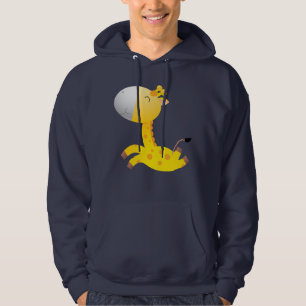 Moletom Girafa bonito dos desenhos animados customizável