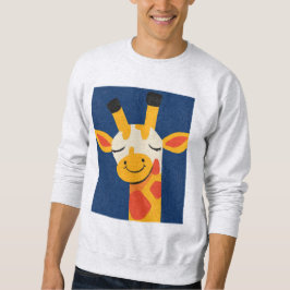 Moletom Girafa Charmante Sorridente - Retrato alegre