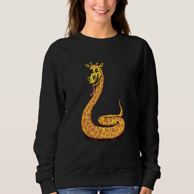 Moletom Girafa Cobra   Animais Selvagens (Frente)
