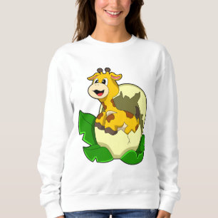 Moletom Girafa com Folha e Ovo