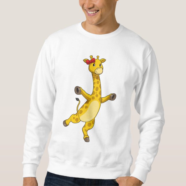 Moletom Girafa com Laço (Frente)