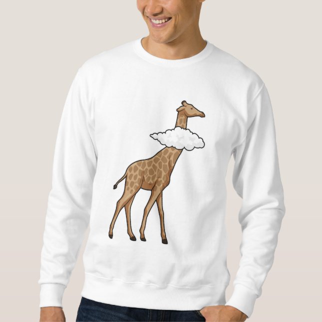 Moletom Girafa com Nuvem (Frente)
