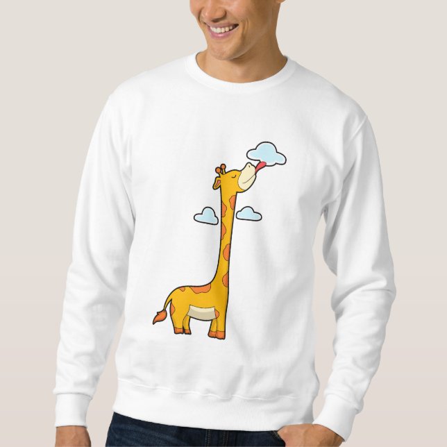 Moletom Girafa com Nuvens (Frente)