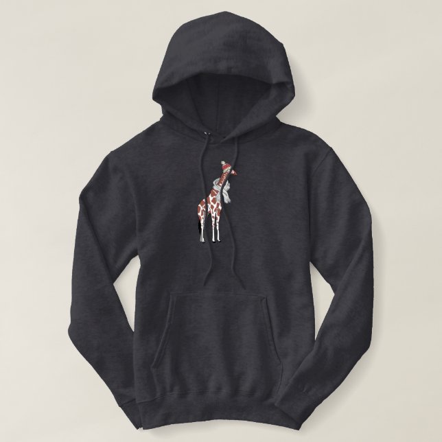 Moletom Girafa de inverno (Frente do Design)