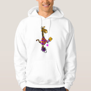 Moletom Girafa Engraçada Jogando Pickleball