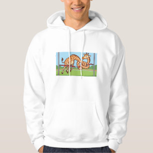 Moletom Girafa Engraçada Pulo Alto Cartoon
