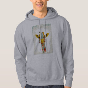 Moletom Girafa espreitando Dourado Hoody