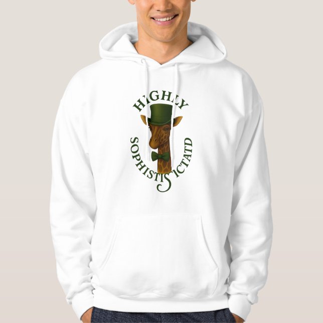 Moletom Girafa sofisticada (Frente)