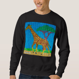 Moletom Girafa (vívida) - Camisola de leite masculino
