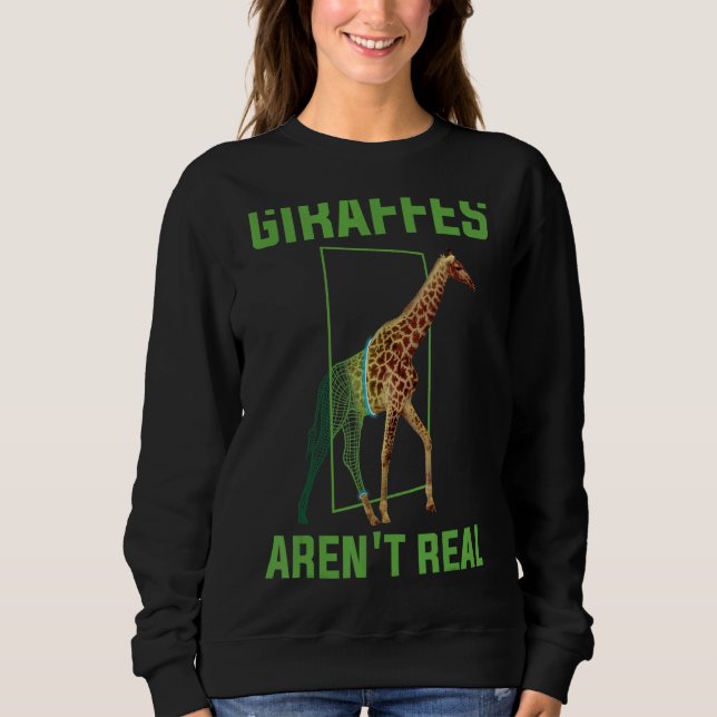 Moletom Girafas não são reais (Frente)