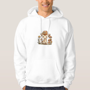 Moletom Giraffe Cottagecore Mushroom _1
