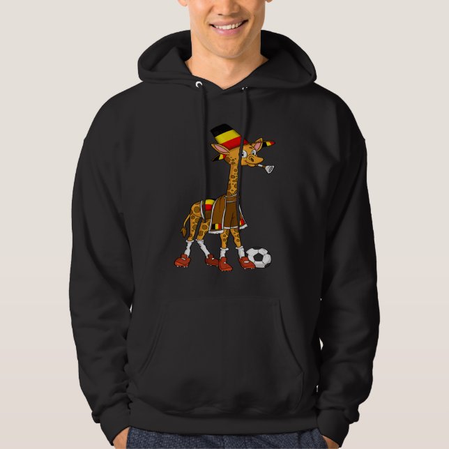 Moletom Giraffe fan Belgium (Frente)