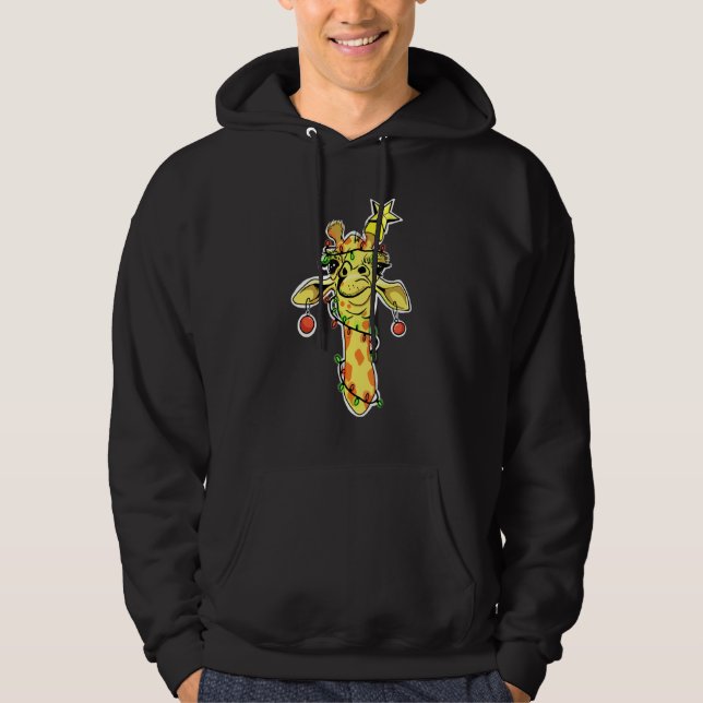 Moletom Giraffe Holiday Fala Natal (Frente)