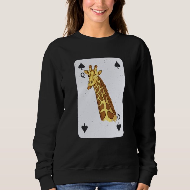 Moletom Giraffe Ornament Giraffe Merch Animal Print Giraff (Frente)