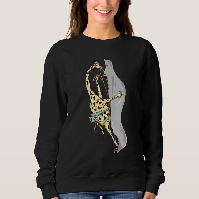 Moletom Giraffe Rock Escaling (Frente)
