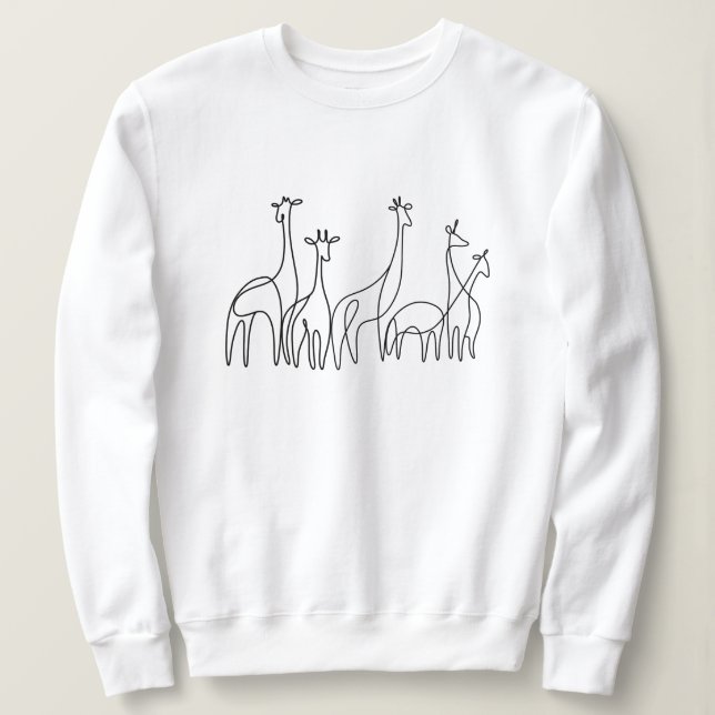 MOLETOM GIRAFFES SWEATSHIRT  (Frente do Design)