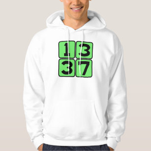 Moletom gíria de meme de internet 1337 Leet Leetspeak Elee