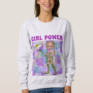 MOLETOM GIRL POWER ELF GIRL T-SHIRTS