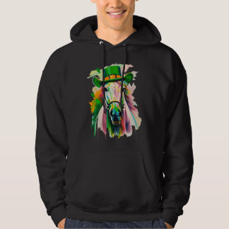 Moletom Girls horse St Patricks Day horseback riding eques