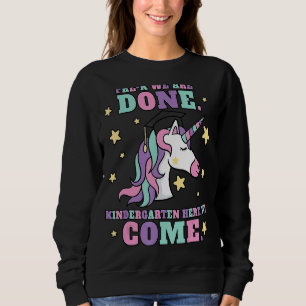 Moletom Girls Pre K Graduation Magical Unicorn